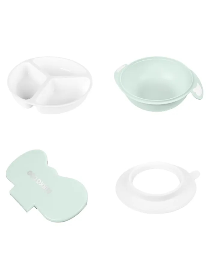 Kinder 4 in 1 Schüssel-Set in grün