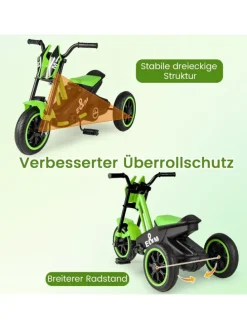 Kinder Dreirad ab 3 Jahren in Grün