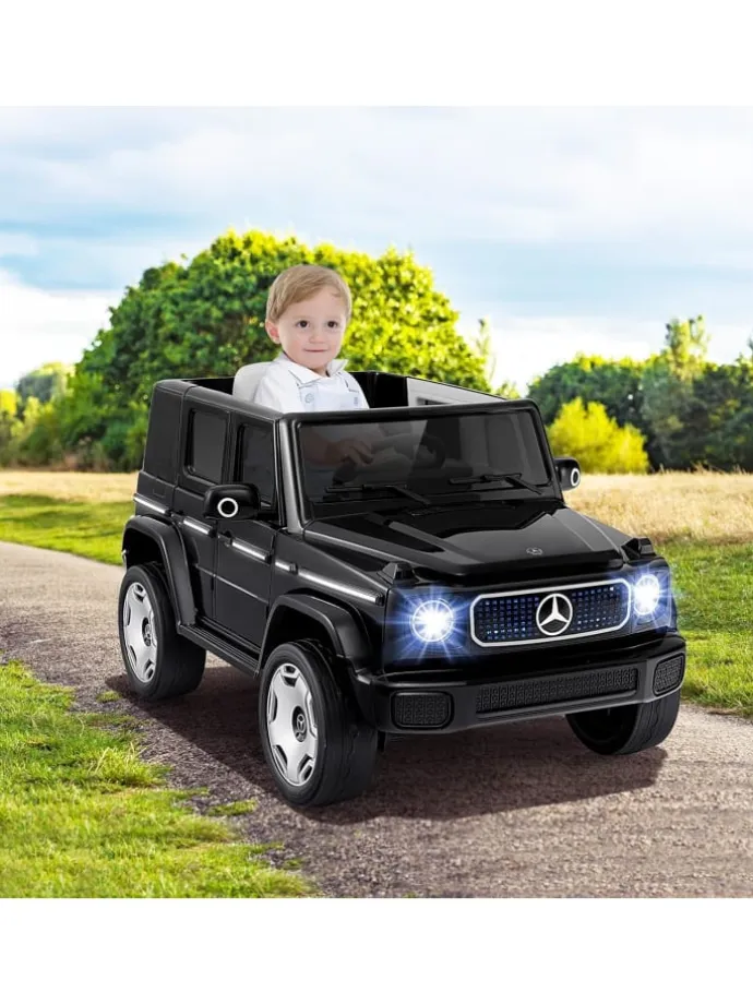 Kinder Elektroauto Mercedes-Benz in Schwarz