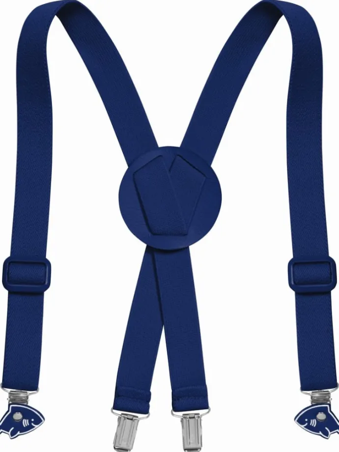 Kinder Gürtel "Hosentraeger Hai" in Blau