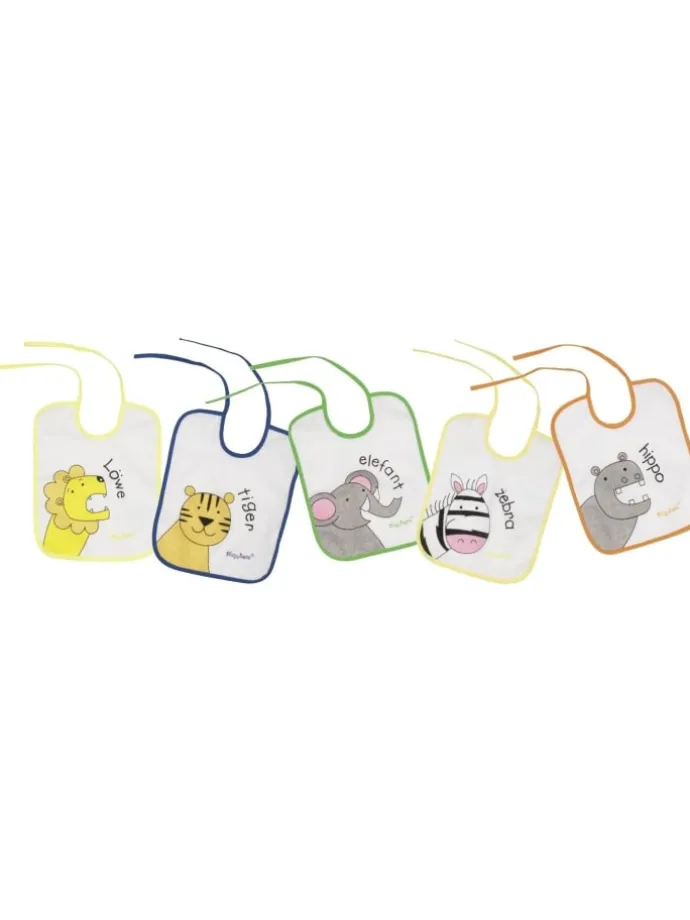 Kinder Lätzchen "Binde-Lätzchen 5er Pack" in Multicolor
