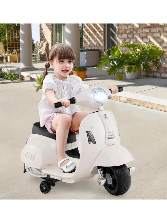 Kinder Motorrad Elektrisch in Weiß