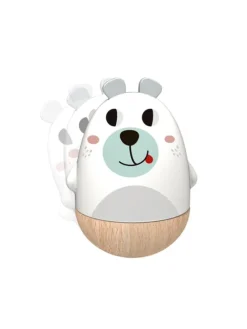 Kinder Musikspielzeug Bär in weiß