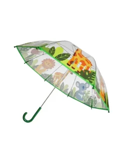 Kinder Regenschirm Dschungel Tiere in Mehrfarbig
