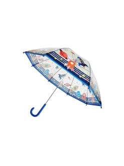Kinder Regenschirm Weltraum in Mehrfarbig