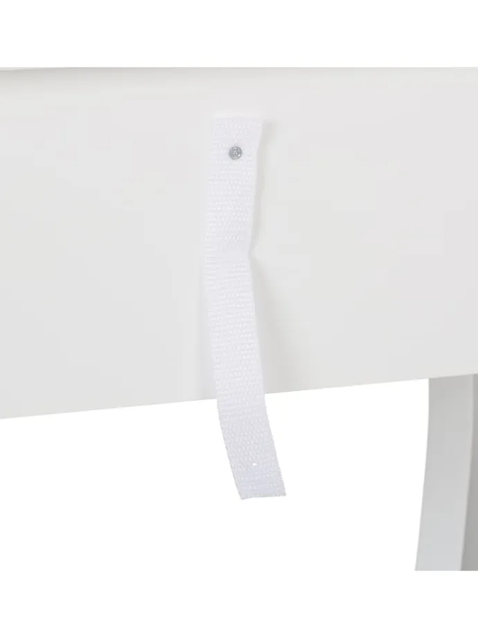 Kinder Schminktisch in Weiß - (B)50 x (H)110 x (T)30 cm