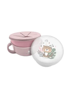 Kinder Snackschale Savanna  in rosa