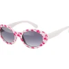 Kinder Sonnenbrille in Weiß Pink