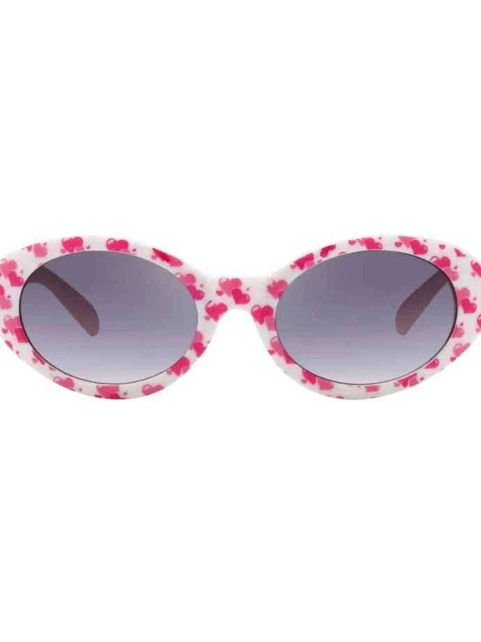 Kinder Sonnenbrille in Weiß Pink