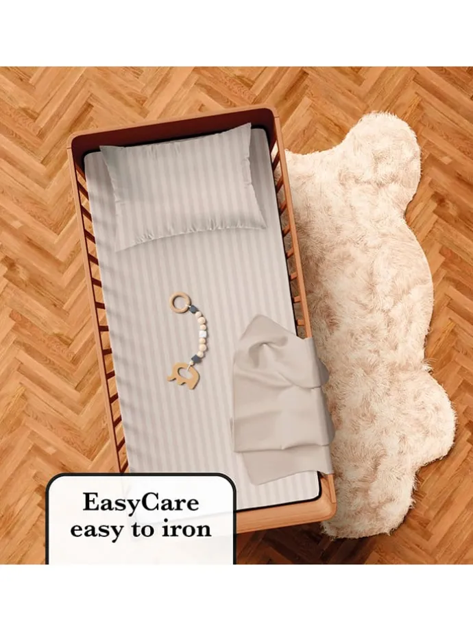 Kinderbettwäsche-Set in Beige