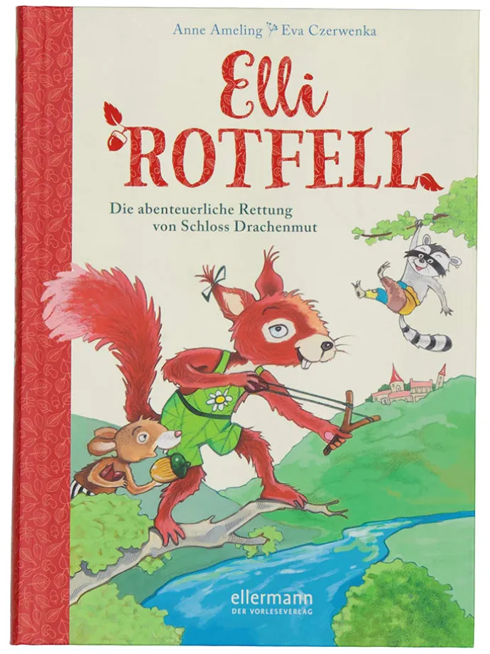 Kinderbuch "Elli Rotfell. Die abenteuerliche Rettung von Schluss Drachenmut"