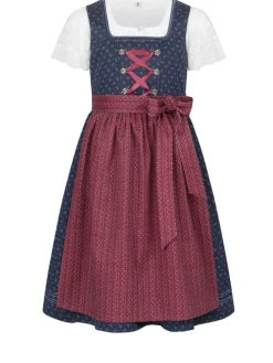 Kinderdirndl Gesr in Dunkelblau