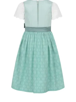 Kinderdirndl Gundi in Aqua