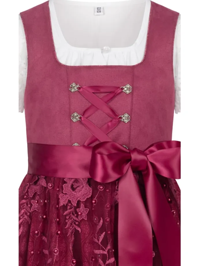 Kinderdirndl Gundi in Beere