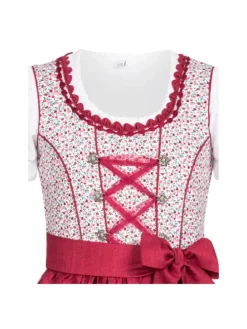 Kinderdirndl 3-teilig Doris in Beere