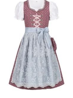 Kinderdirndl 3-teilig Lea in Beere