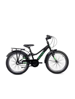 Kinderfahrrad - troX 20 Zoll 3-Gang | ab 6 Jahre - Black/Green