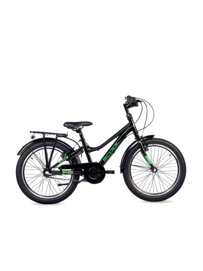 Kinderfahrrad - troX 20 Zoll 3-Gang | ab 6 Jahre - Black/Green