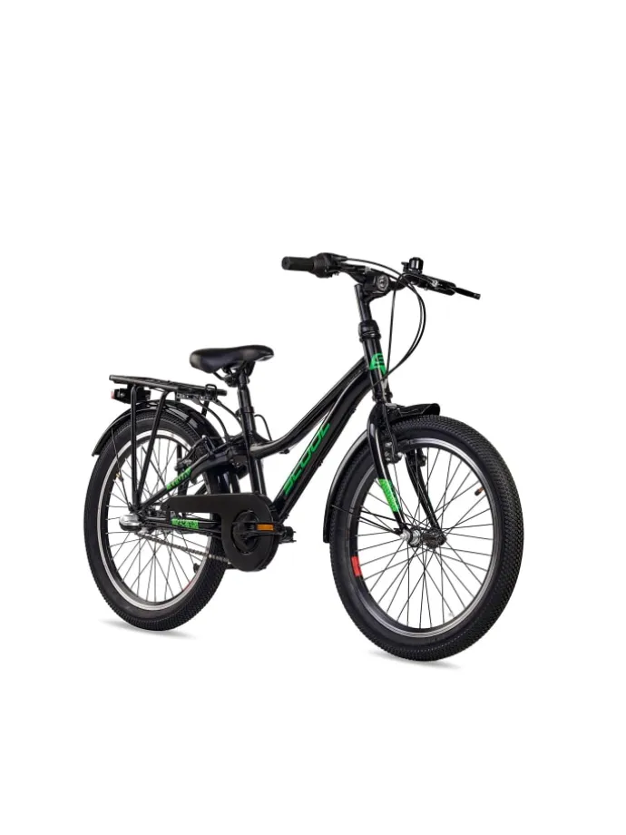 Kinderfahrrad - troX 20 Zoll 3-Gang | ab 6 Jahre - Black/Green