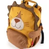 Kindergarten Rucksack fröhliches Tiergesicht, 5,2 Liter in gelb