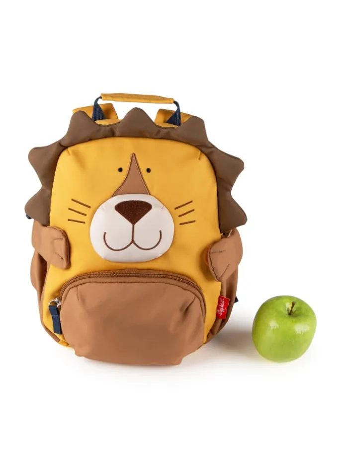 Kindergarten Rucksack fröhliches Tiergesicht, 5,2 Liter in gelb