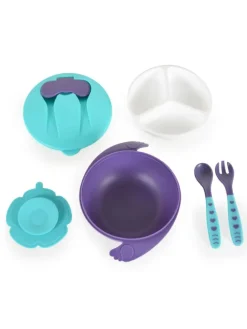 Kindergeschirrset Jelly F1730 in blau