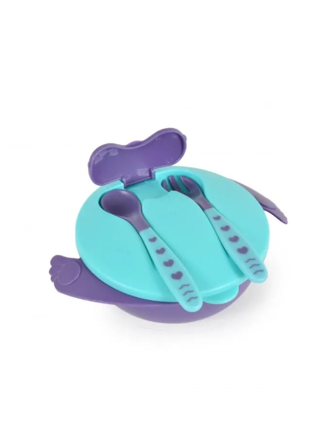 Kindergeschirrset Jelly F1730 in blau