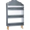 Kinderregal in grau