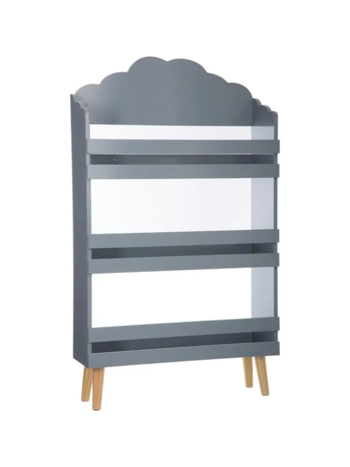 Kinderregal in grau