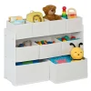 Kinderregal in Weiß - (B)92 x (H)60 x (T)30 cm