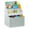 Kinderregal in Weiß/ Grau - (B)50,5 x (H)70 x (T)28 cm