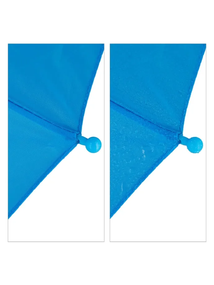 Kinder-Regenschirm "Hai" in Blau/ Grau