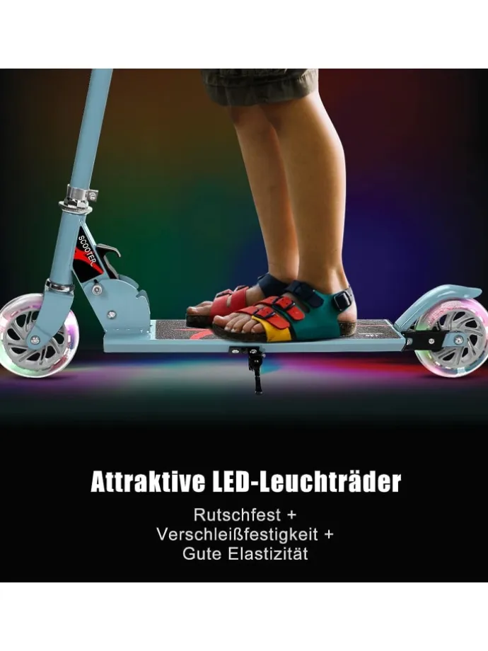 Kinderroller ab 4 Jahre in Hellblau