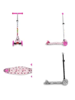 Kinderroller Rapture Aluminium in weiß