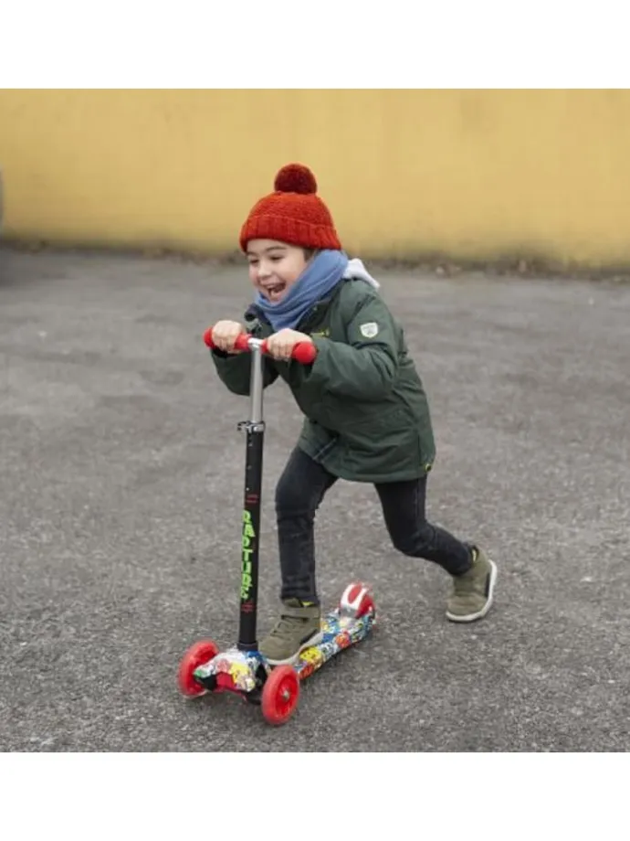 Kinderroller Rapture Aluminium in weiß