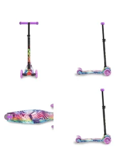 Kinderroller Rapture Aluminium in lila
