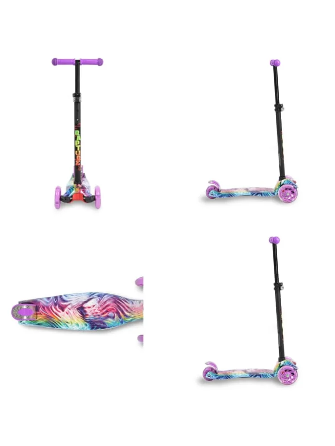 Kinderroller Rapture Aluminium in lila