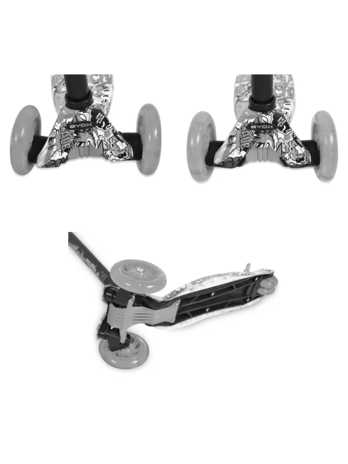 Kinderroller Rapture Aluminium in lila