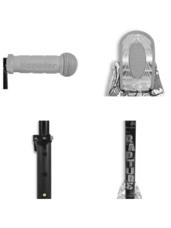 Kinderroller Rapture Aluminium in lila