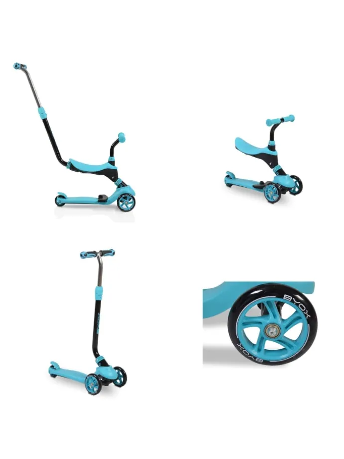 Kinderroller Tristar 3 in 1 in blau