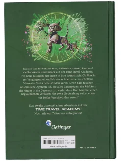 Kinderroman "Time Travel Academy 2. Sekunde der Entscheidung"