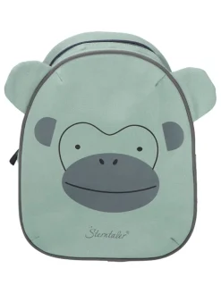 Kinderrucksack "Albert" in Grün - (B)22 x (H)28,5 x (T)10 cm