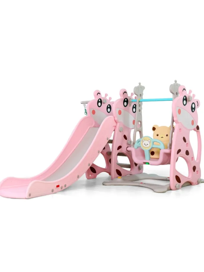 Kinderrutsche Schaukel Miki HBS18019 in rosa