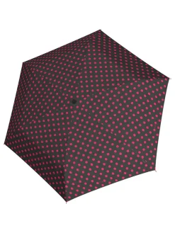 Kinderschirm in Schwarz/ Pink