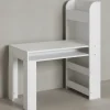 Kinderschreibtisch | Weiß, 90x50x110cm, Mit Regal