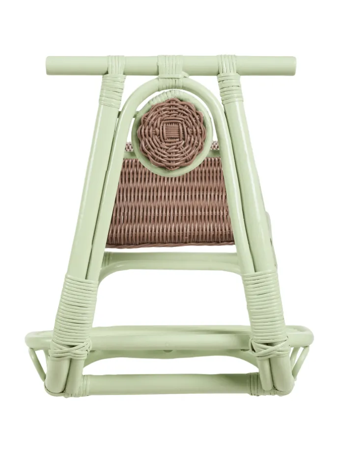 Kindersessel ASPRIA in Grün/Braun - (W) 42 x (H) 53 x (L) 85 cm