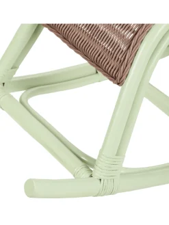 Kindersessel ASPRIA in Grün/Braun - (W) 42 x (H) 53 x (L) 85 cm