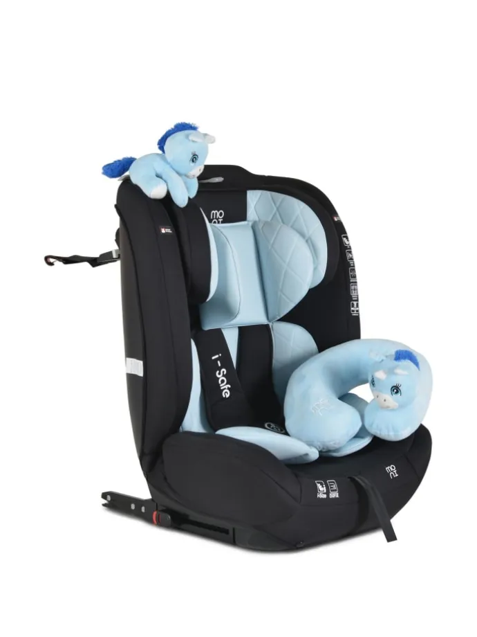Kindersitz i-Size i-Safe in blau