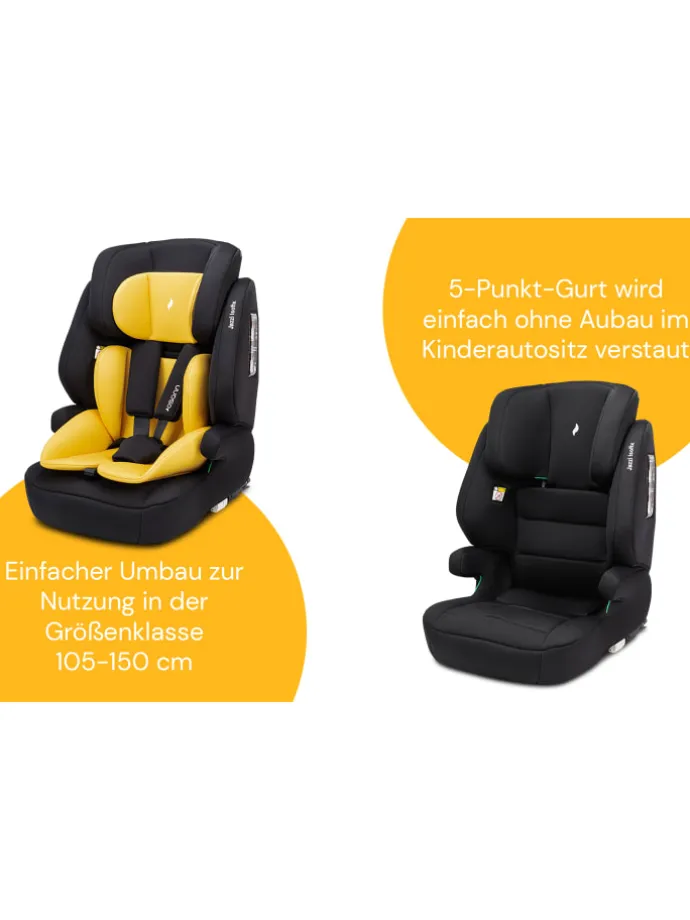 Kindersitz "Jazzi Isofix" Pineapple - von 76-150 cm mit Isofix