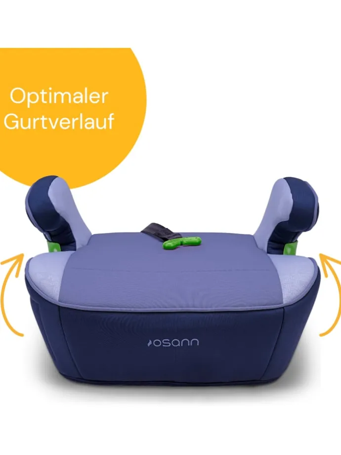 Kindersitz "Junior Isofix Gurtfix i-Size" Pixel Navy - von 126-150 cm